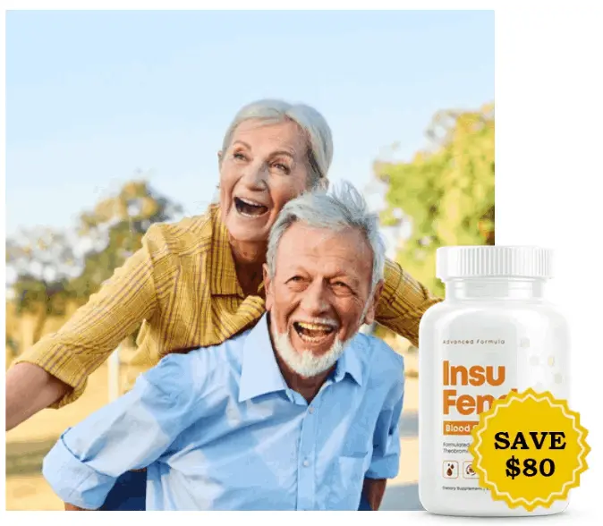InsuFend happy elderly couple